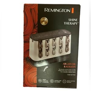 Remington Shine Therapy Heated Rollers and Clips